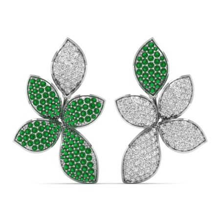 Petals of blossom earrings