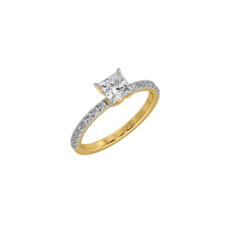 1 ct Princess Diamond Ring
