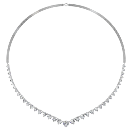 Graduation Diamond Necklace